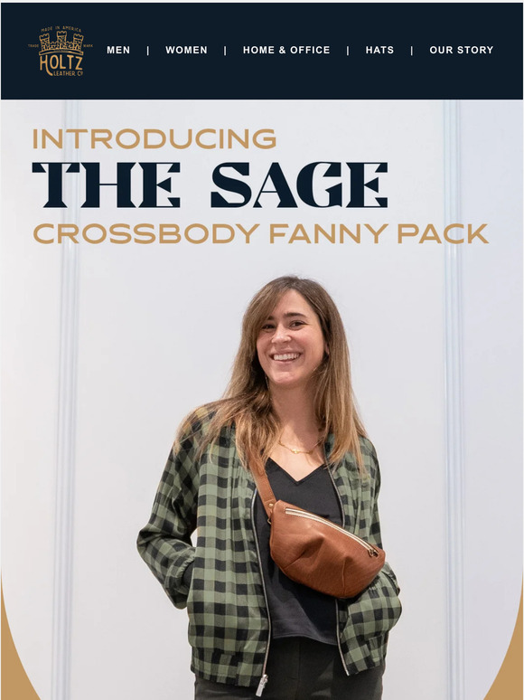 NEW Leather Fanny Pack - 25% Off