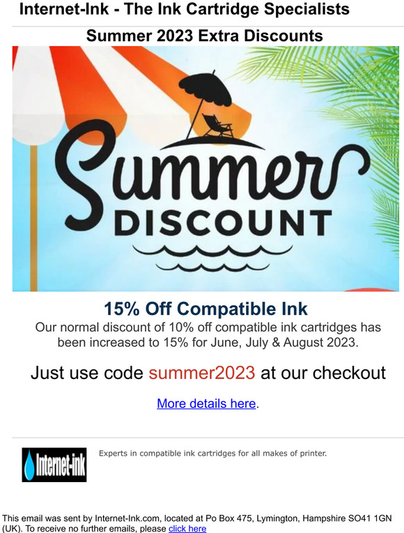 Extra Summer Discounts