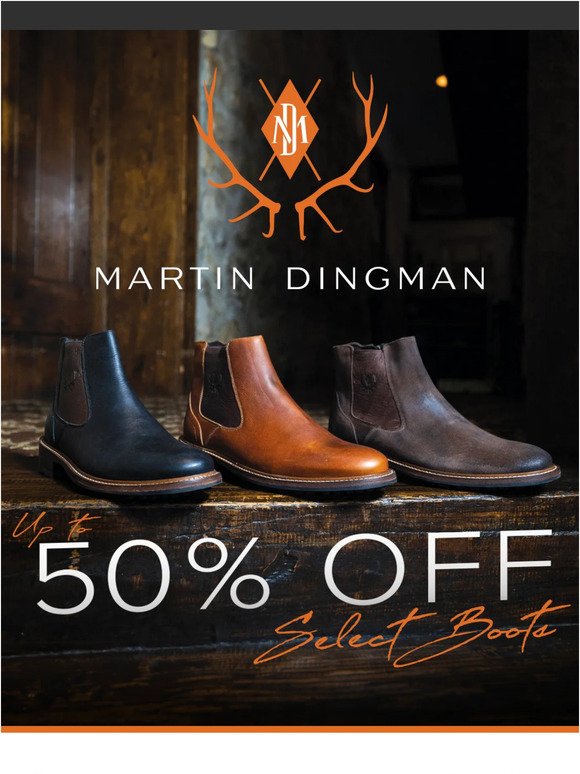 Up to 50% Off Select Boots!