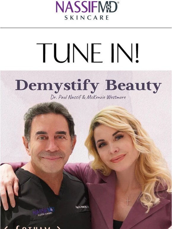 Demystify Beauty with McKenzie Westmore and Dr. Paul Nassif