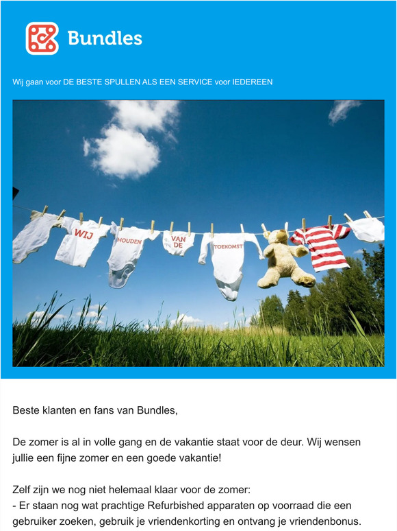 Bundles nog niet klaar voor de Zomer. Jij wel?