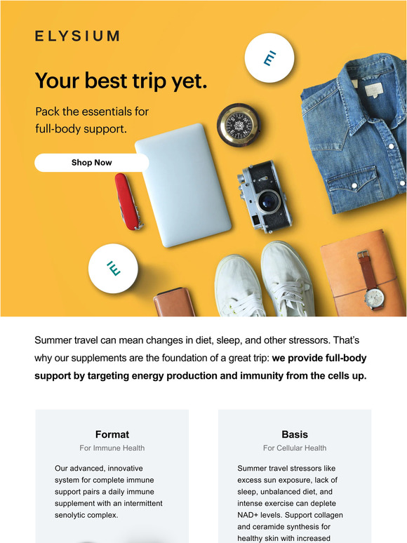 Traveling? Pack your support system