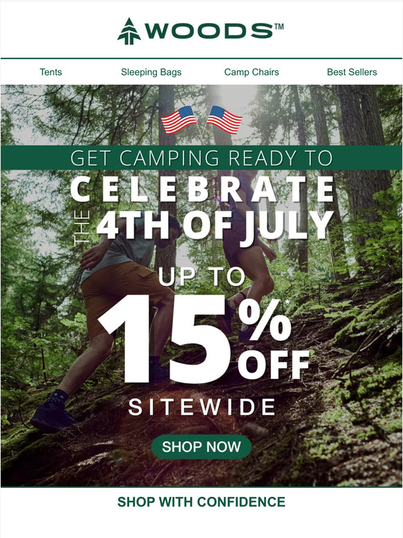 Save Big This 4th of July – Shop Woods Now!