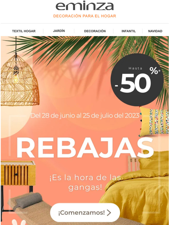 REBAJAS - Hasta un 50% de descuento - ¡Comenzamos!