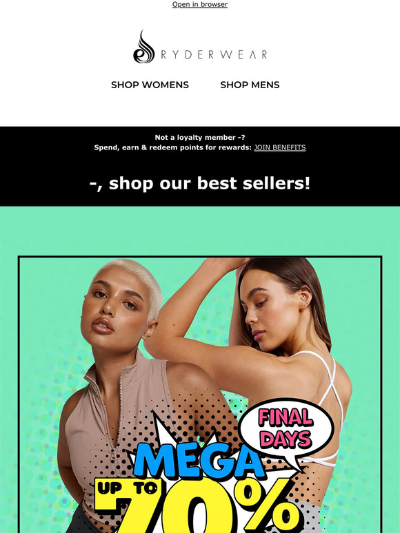 ⏰ MEGA SALE FINAL DAYS - Shop Best Sellers