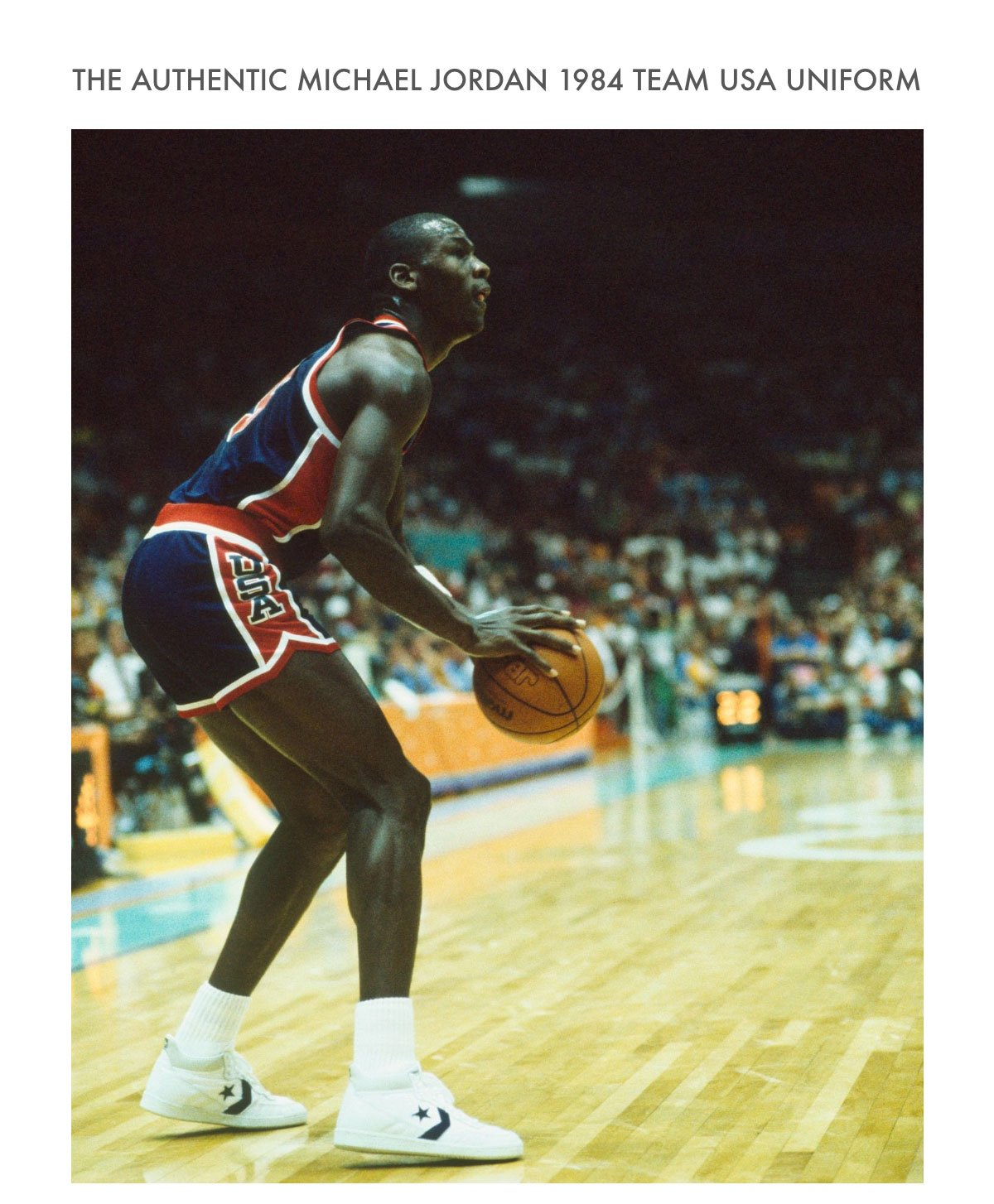 Mitchell & Ness Authentic Jersey Team USA 1984 Michael Jordan