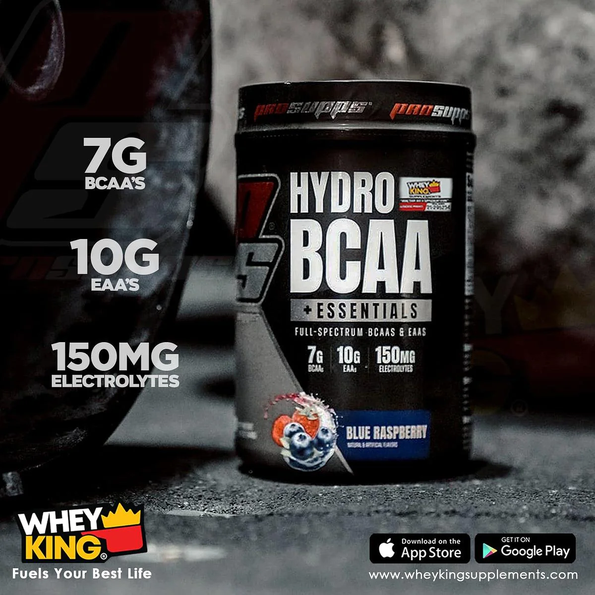 Whey King (CPS) BCAA VS EAA? What’s the difference and best for you