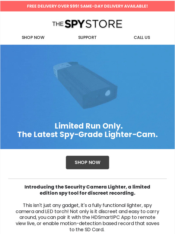 Check out this LIMITED RUN Lighter & Discreet Cam Combo!