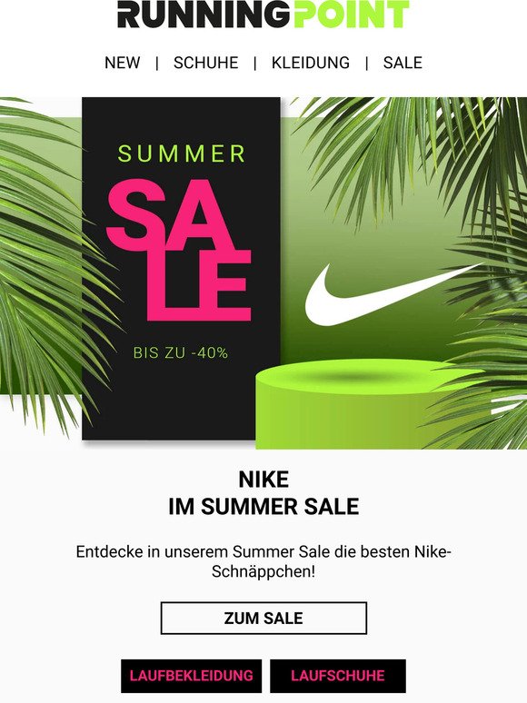 ❗ Nike-Schnäppchen ❗ im Summer Sale