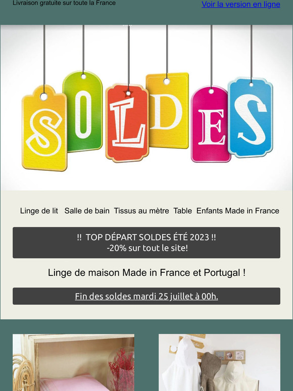 Soldes été 2023, c'est parti !