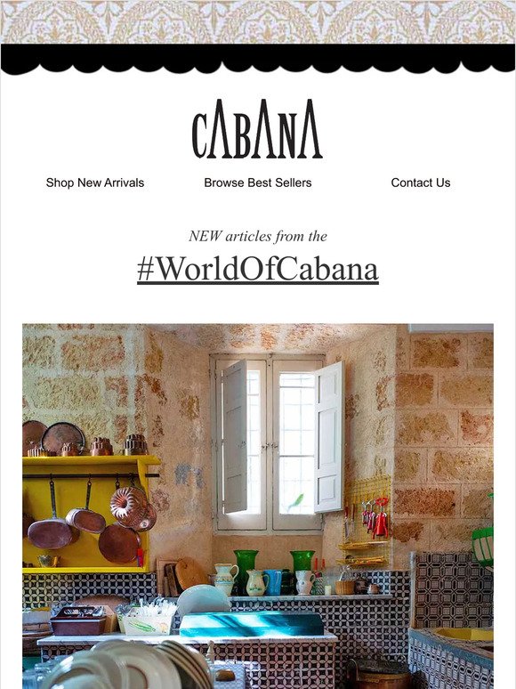 New Articles #WorldOfCabana