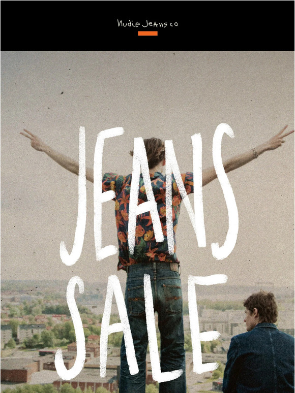 Nudie Jeans sale now LIVE for all.