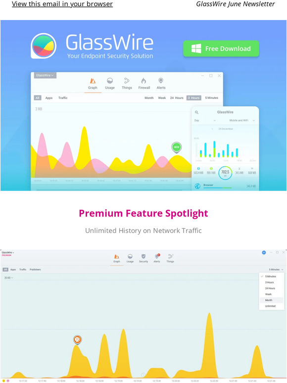 GlassWire™ - ChatGPT Security Breach, discount and premium feature spotlight!