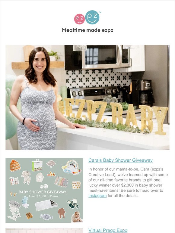 Baby shower giveaway, new blogs + more!