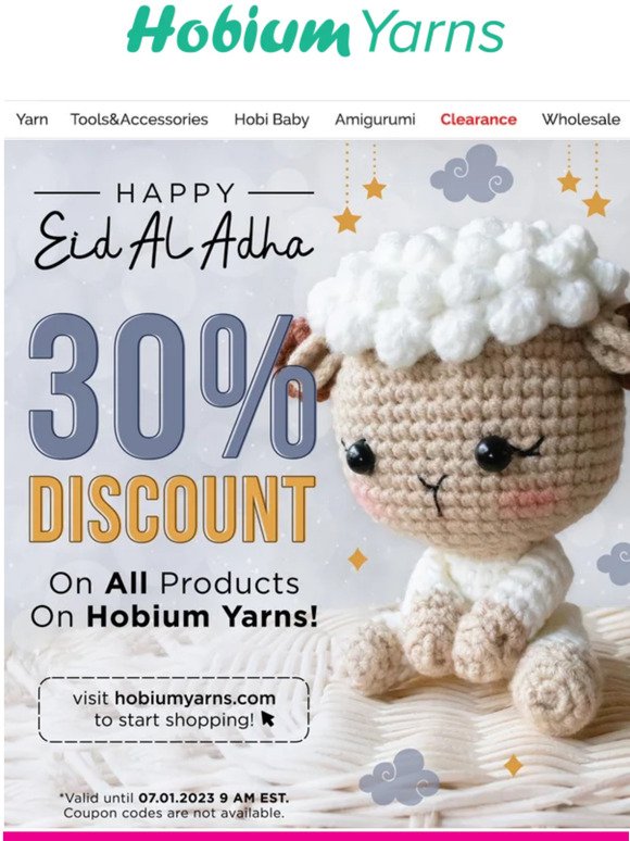 Happy Eid Al Adha! 🎉 30% Discount On All Products !!! ⚡