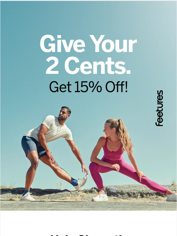 Share your opinion. Receive 15% off. 🧦