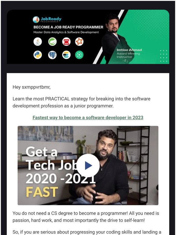 Job Ready Programmer: 2023's Hottest Career: Fast-Track Your Way to ...