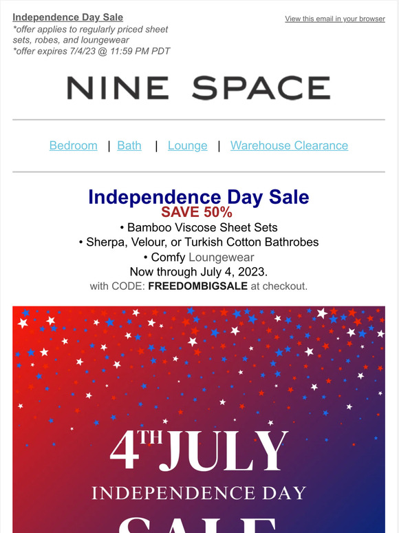 4th of July Big Sale is On!