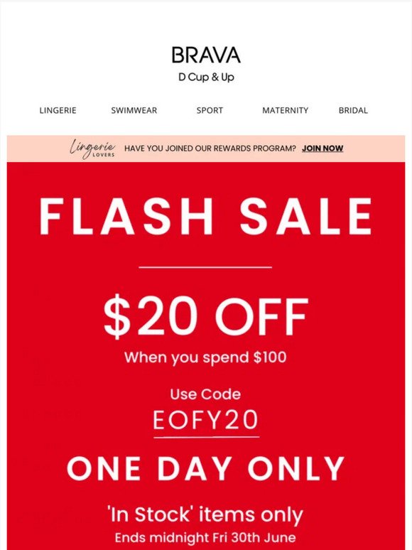 FLASH SALE! One day only, Save $20! 🚨