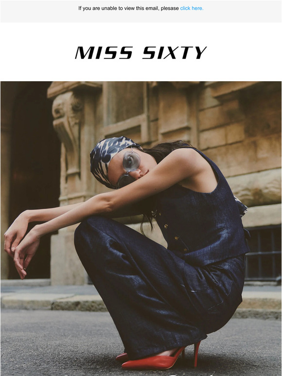 Bella Hadid is the Face of MISS SIXTY Fall Winter 2022 Collection