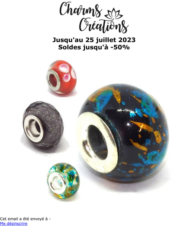 Charms Créations : SOLDES d'été 2023