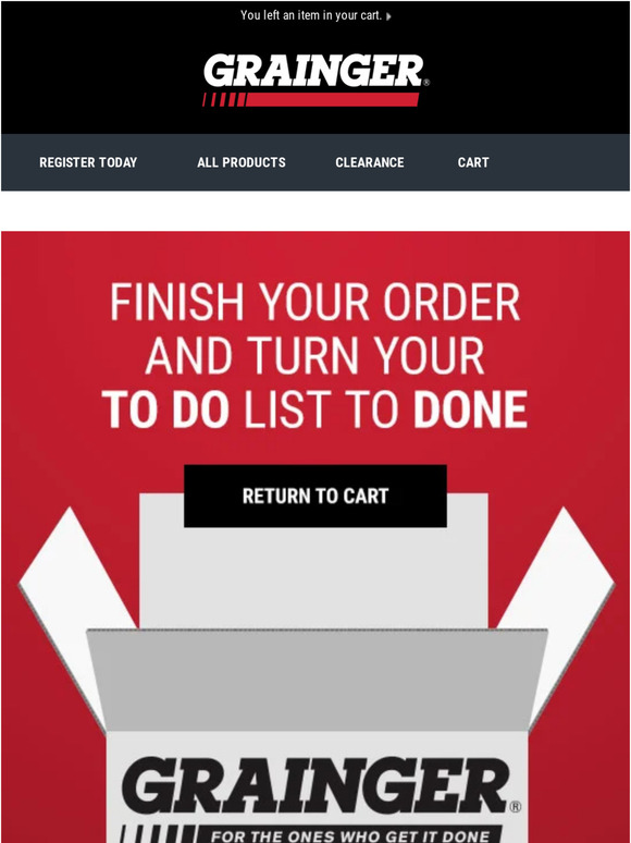 Grainger Email Newsletters Shop Sales, Discounts, and Coupon Codes