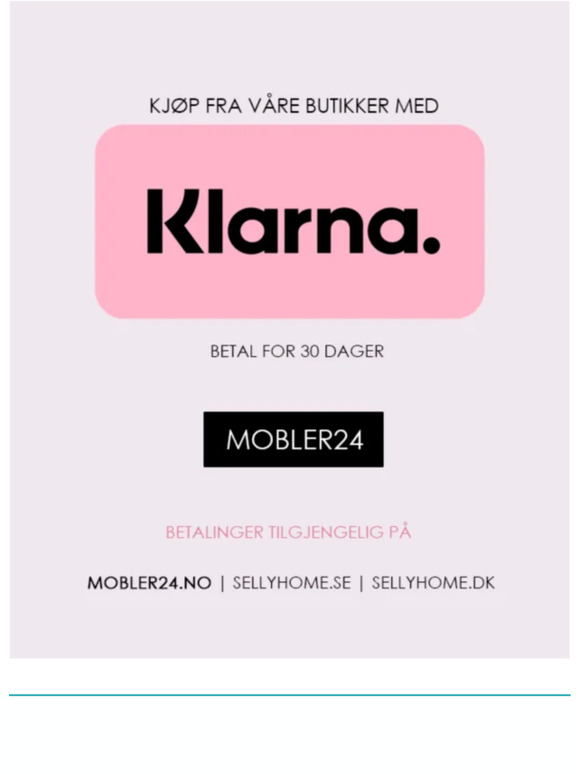 Klarna: Raskt, trygt, og behagelig - nå tilgjengelig hos oss!