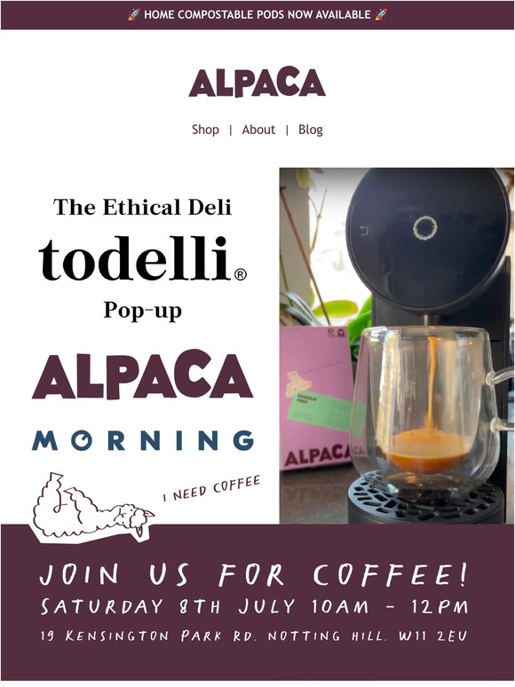 Fancy free coffee? 👀