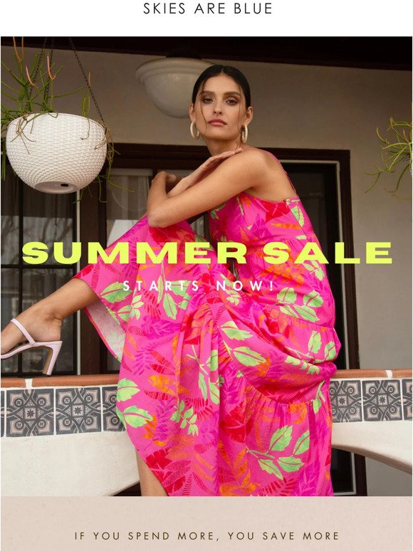 Summer Sale starts NOW💗