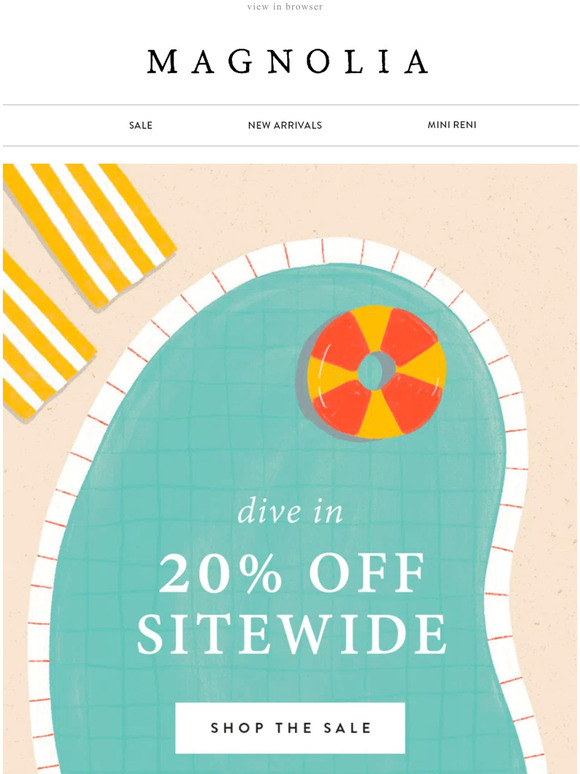 Magnolia Email Newsletters Shop Sales, Discounts, and Coupon Codes