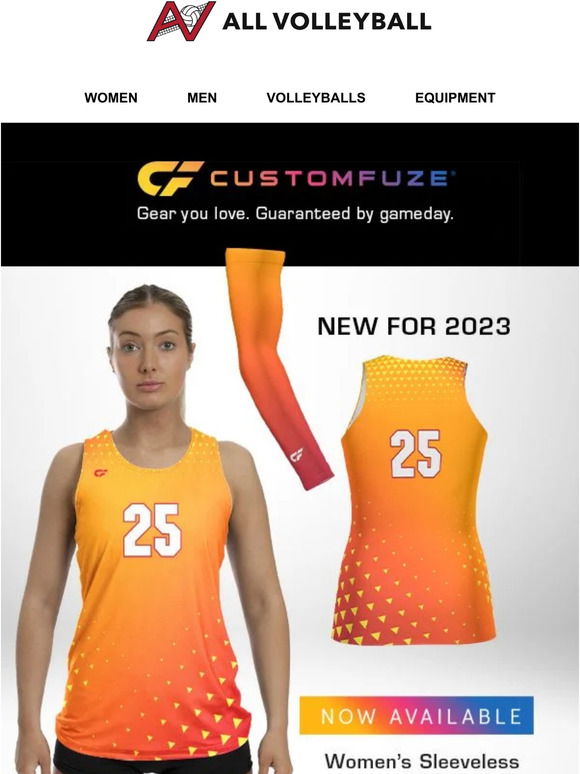 CustomFuze Men's Sublimated Pro Series Sleeveless Jersey - Quick Ship