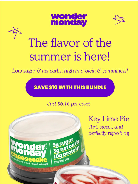THE FLAVOR OF THE SUMMER IS HERE! 😎