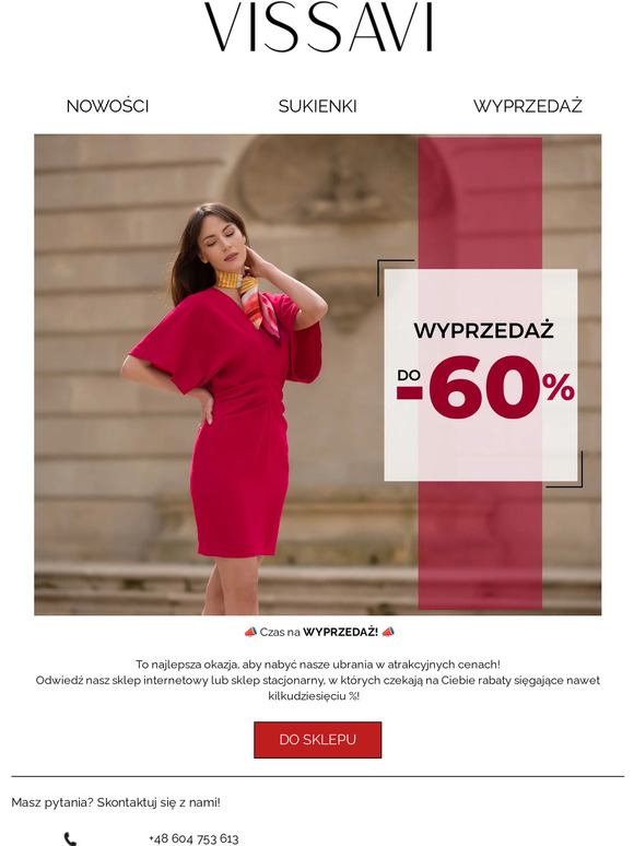 ☰ Czas na WYPRZEDAŻ📣 Rabaty do -60%!