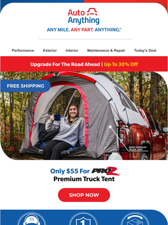 $55 Off Truck Tents | Truck Camping Made Easy with ProZ
