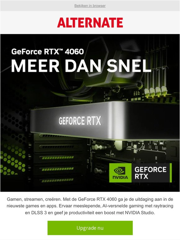 Nieuw: NVIDIA GeForce RTX 4060