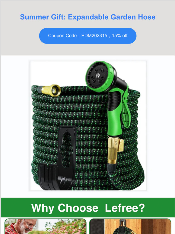 Summer Gift: Expandable Garden Hose