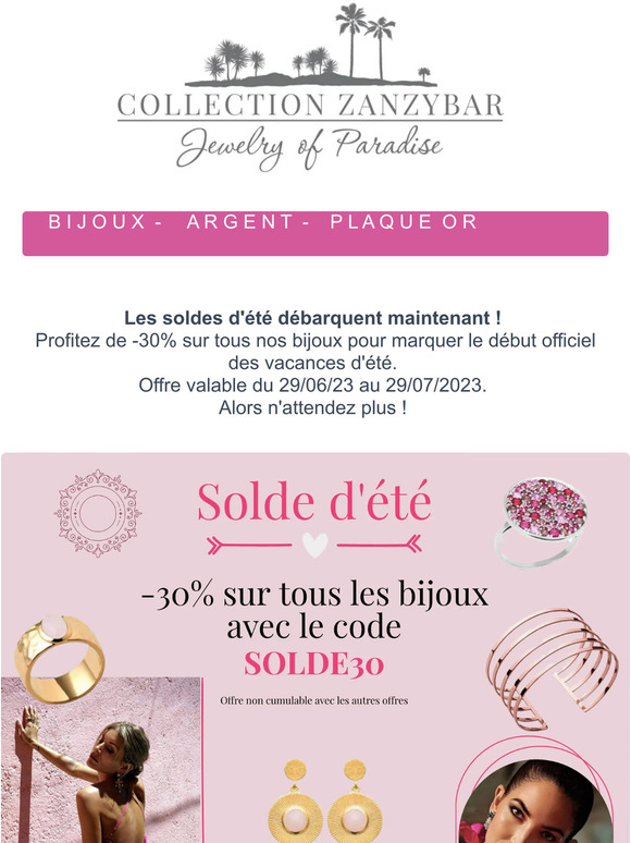C'est parti pour les soldes d'été !