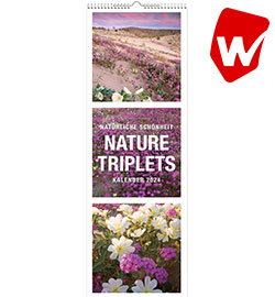 Nature Triplets Panoramakalender 2024
