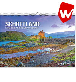 Schottland Premiumkalender 2024