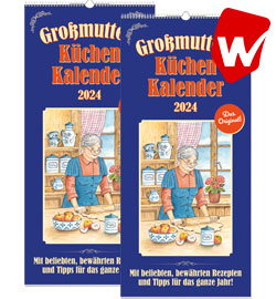 Großmutters Küchenkalender 2er, 2024