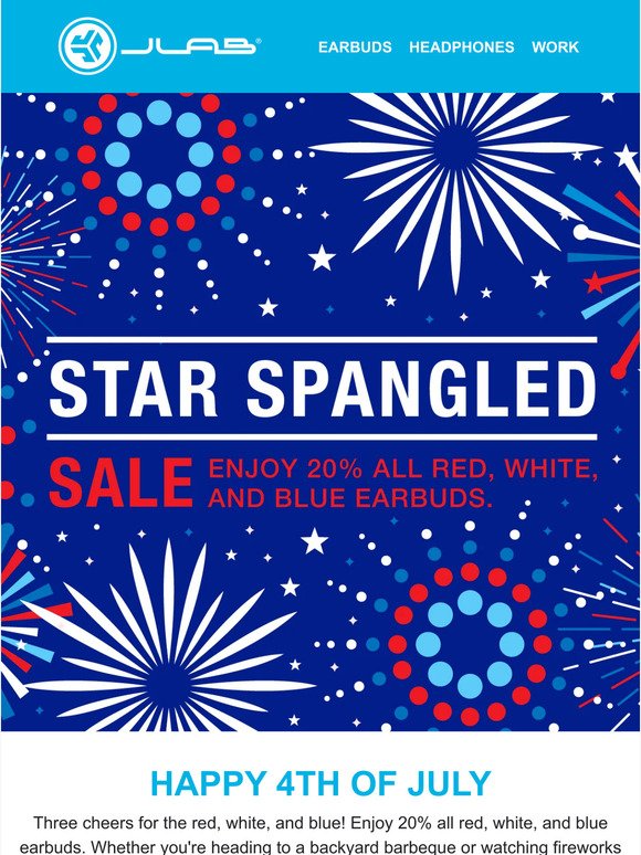 Star Spangled Sale!