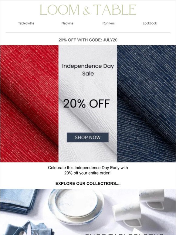 🗽Independence Day Sale - 20% off!