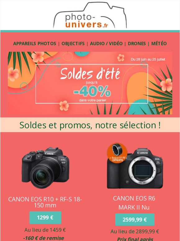 Soldes et nouveautés, découvrez toutes nos offres 🏷️