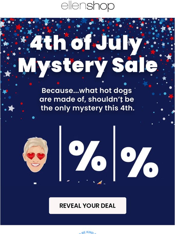 Early 4th of July Mystery Sale!