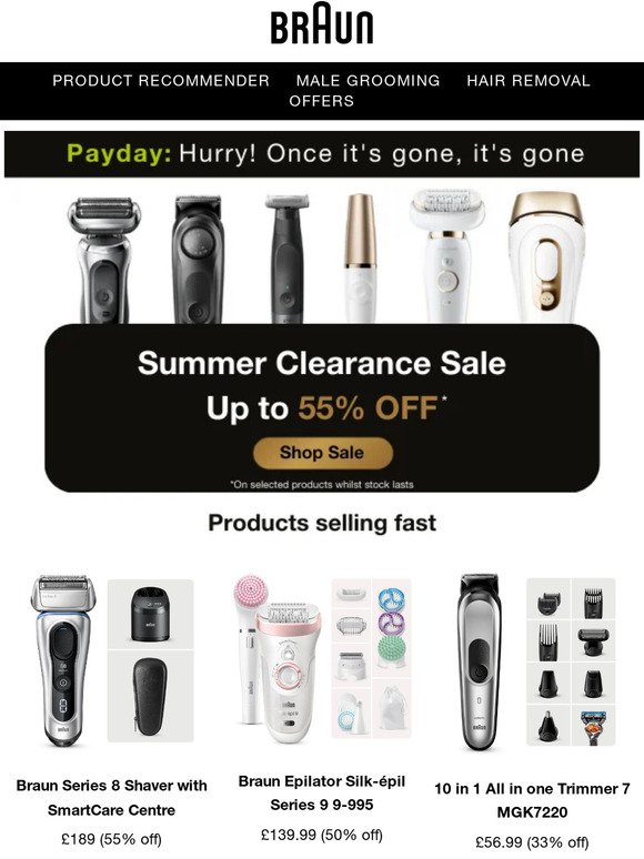 PAYDAY! Shop Summer Sale