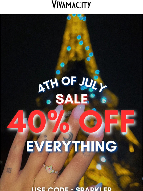 🎉 4th of July Sale starts NOW 🎉
