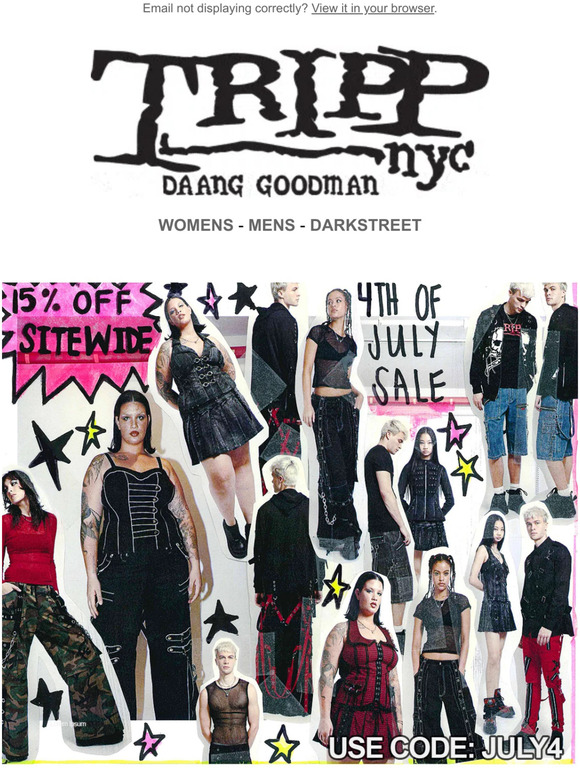 4th of July Sale ★ 15% Off Sitewide
