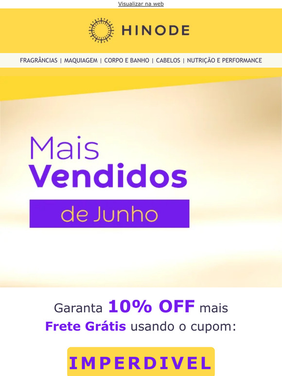 Queridinhos de Junho 🛍️Últimas horas para garantir desconto