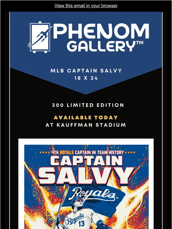 Kansas City Royals on X: Captain Salvy.  / X