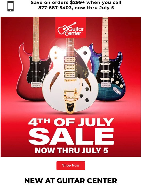 Save up to 35% during our 4th of July Sale